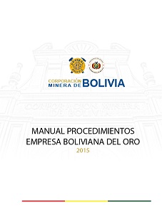 Manual procedimientos Empresa Boliviana del Oro